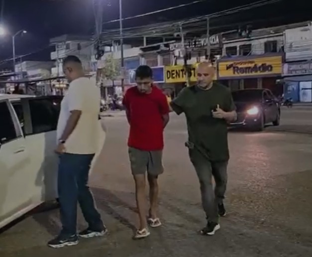 Momento da prisão de RD - Foto: Divulgação 