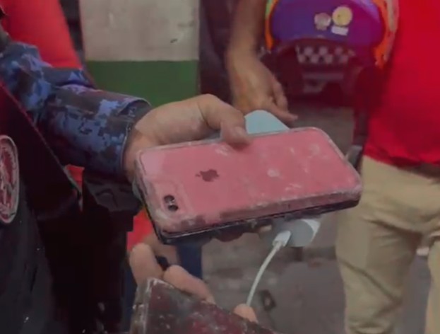 Celulares apreendidos com preso - Foto: Divulgação 