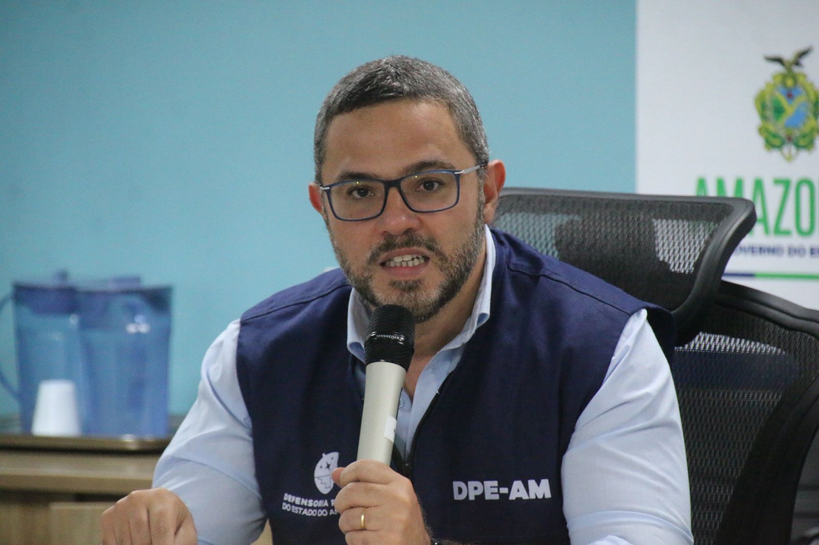 Marcelo Pinheiro, do DPE-AM - Foto: Jander Robson/Portal do Holanda