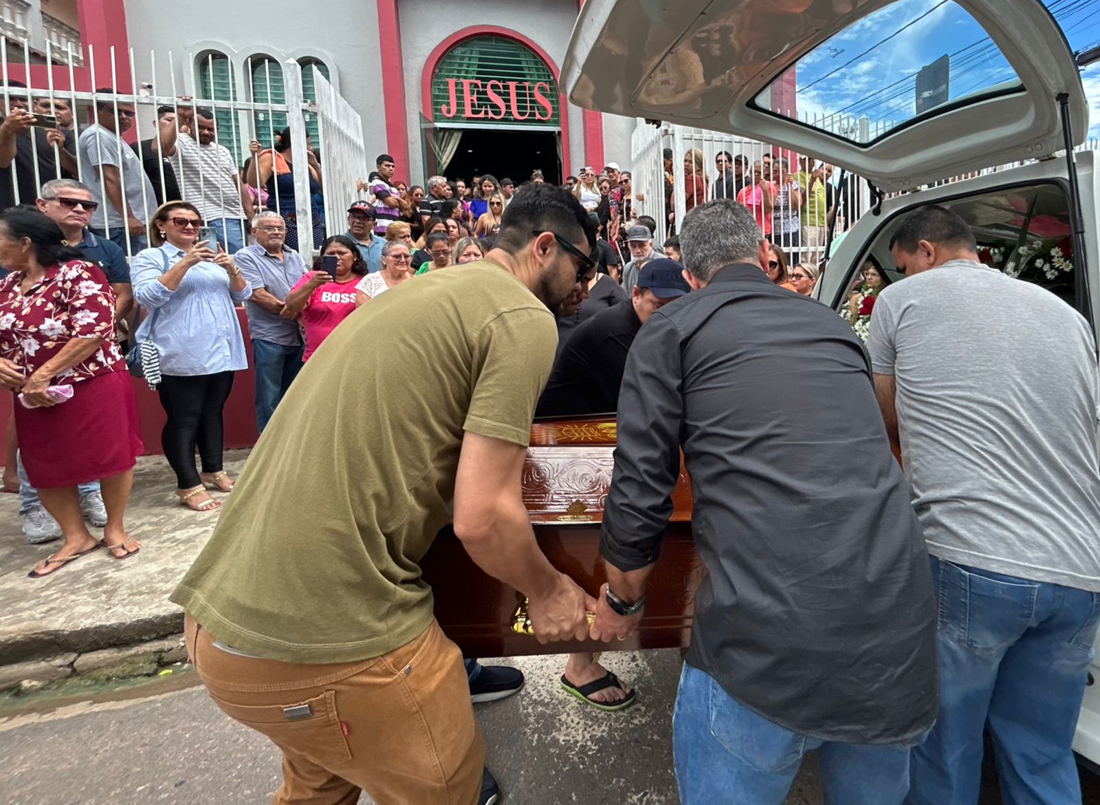 Comunidade lamentou a perdaa - Foto: Jander Robson/Portal do Holanda