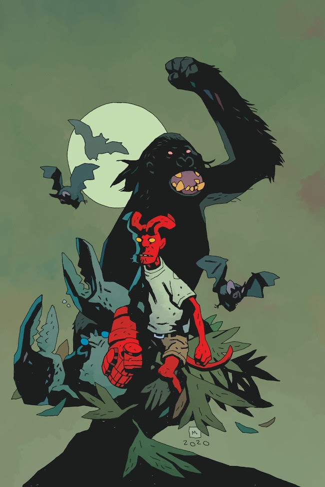 Capa variante de Young Hellboy