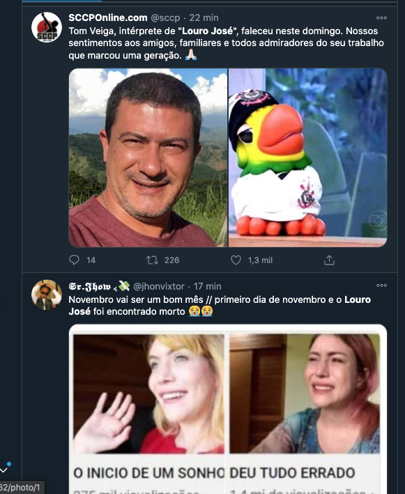 Fotos: Reprodução / Twitter