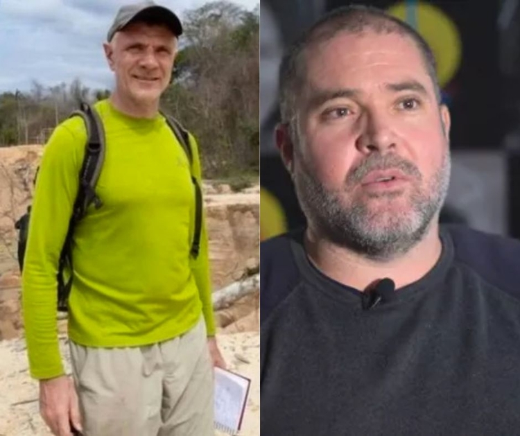 Dom Phillips e Bruno Pereira / Foto: Reprodução