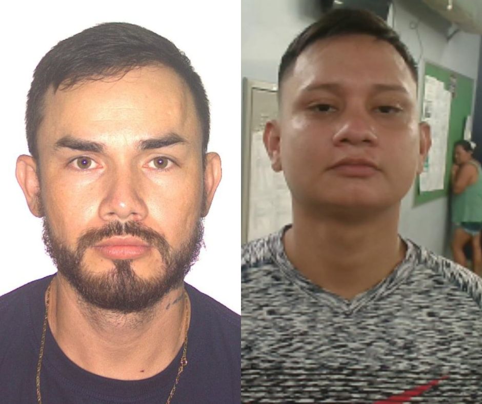 Richard dos Anjos Clemente, "RD" e Rickson Wesley Gonçalves Garcia / Foto-Divulgação/PC-AM