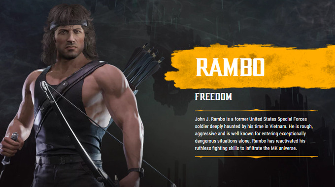 Rambo e sua história