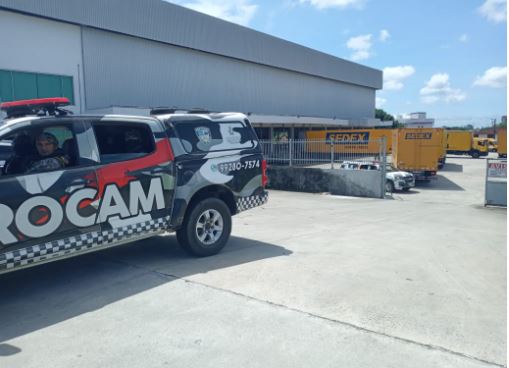 Rocam escoltou malotes - Foto: Caio Guarlotte