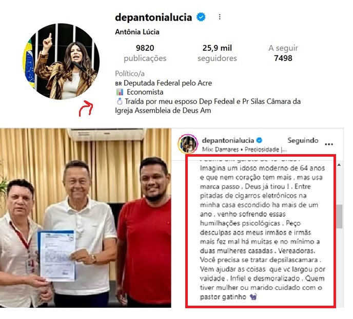 Foto: Instagram @depantonialucia