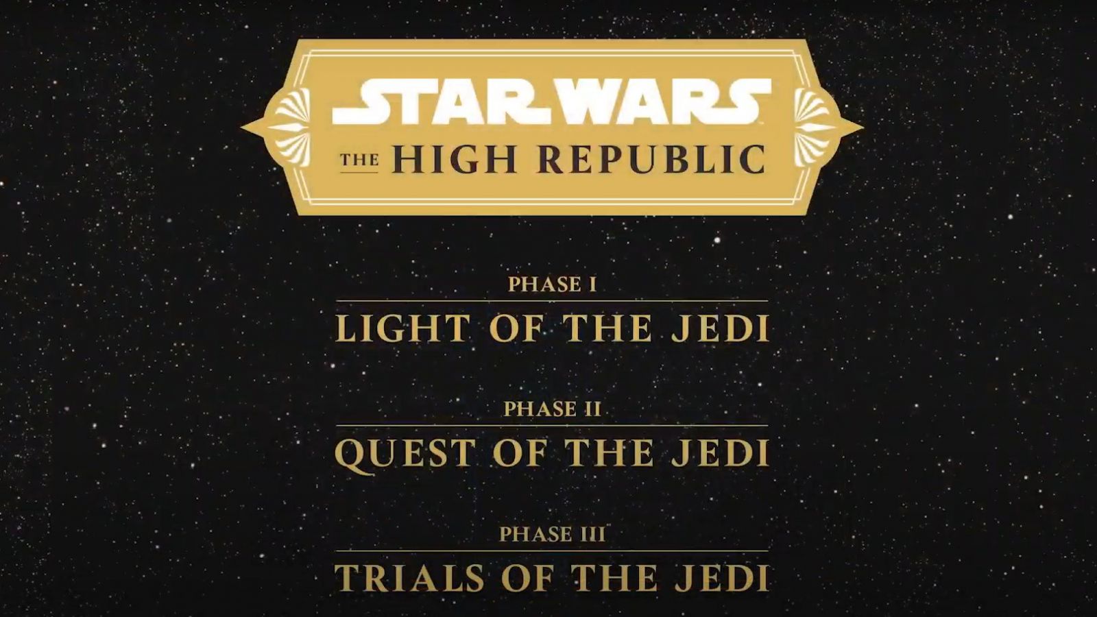 Star Wars: The Hight Republic