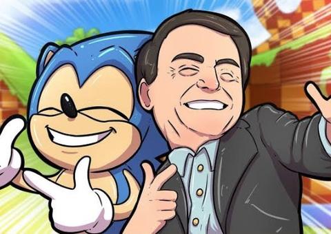 Bolsonaro usa trilha sonora de Sonic para divulgar ações do governo