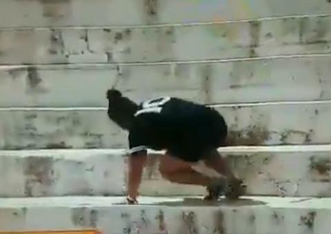 E aqui vemos a grávida de taubaté praticando o parkour de taubaté - iFunny  Brazil