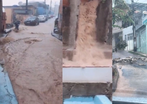 Temporal Causa Desabamento de Muro e Alagamentos Severos em Manaus, Gerando Preocupação na População