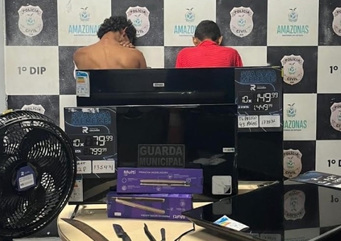Guarda Municipal de Manaus Prende Suspeitos e Recupera Televisores Furtados em Ação no Centro