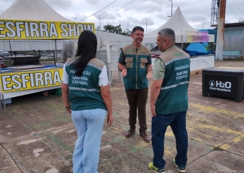 Vigilância Sanitária intensifica fiscalização em blocos e bares durante o Carnaval 2026 em Manaus