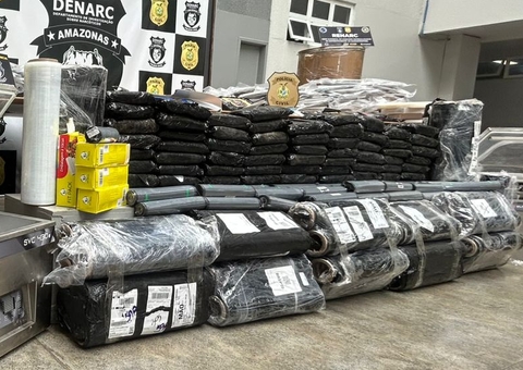 Operação Policial em Manaus Prende Trio e Apreende 1,1 Tonelada de Drogas