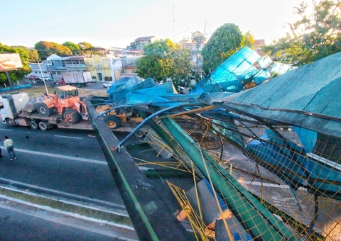 Prefeitura de Manaus Anuncia Retomada da Reconstrução de Passarela na Avenida Torquato Tapajós