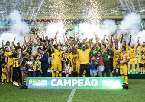 Amazonas FC é Campeão do Primeiro Turno do Barezão 2026 em Manaus