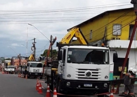 Desligamento Programado de Energia Afetará Seis Bairros e Comunidade Rural em Manaus