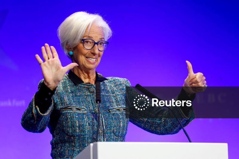 BCE ainda não vê onda de demissões  motivadas pela IA, afirma Lagarde