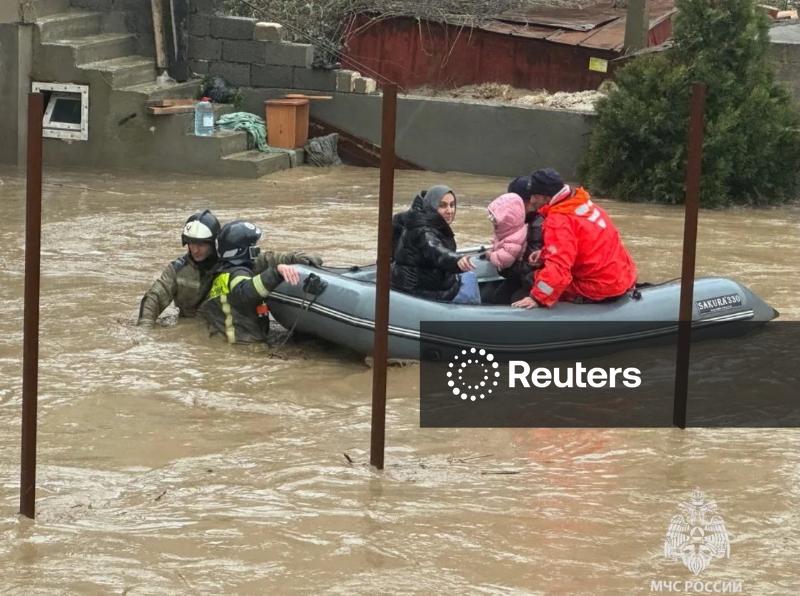 Rússia declara estado de emergência na capital do Daguestão após inundações