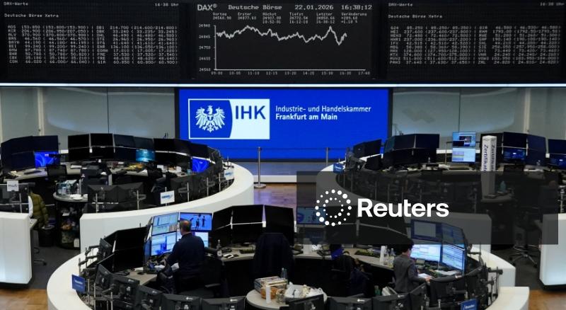 Índice STOXX 600 marca maior queda semanal em quase um ano conforme conflito no Oriente Médio persiste