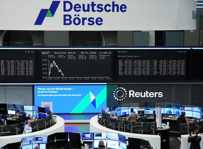 Ações europeias sobem antes das decisões dos bancos centrais