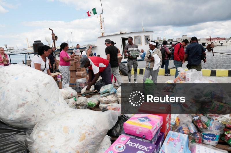 Comboio internacional entrega toneladas de ajuda a Cuba em meio à crise