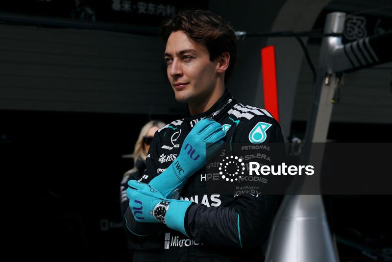 Fãs chineses se encantam com "Big Sis" George Russell