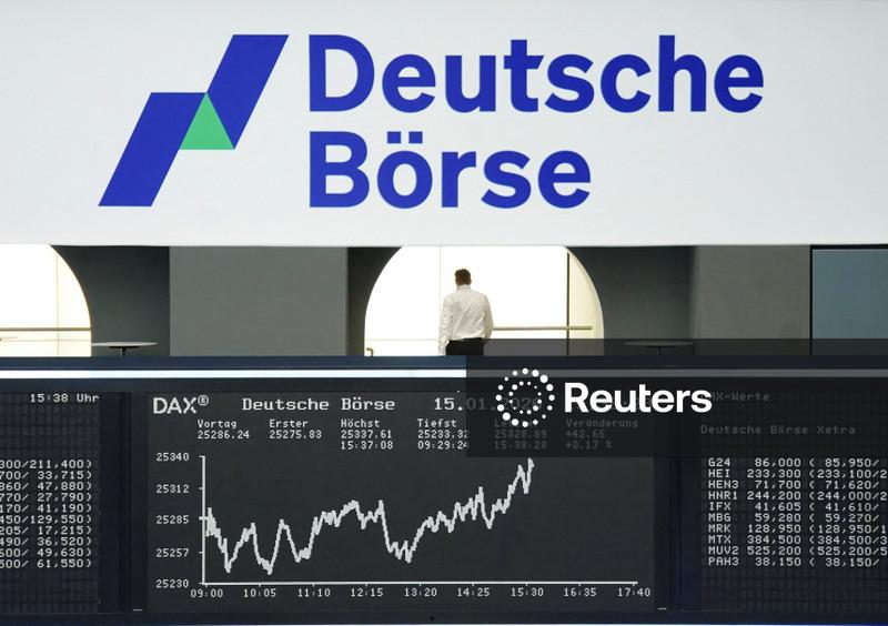 Ações europeias sobe mais de 1% com esperanças de cessar-fogo no Oriente Médio
