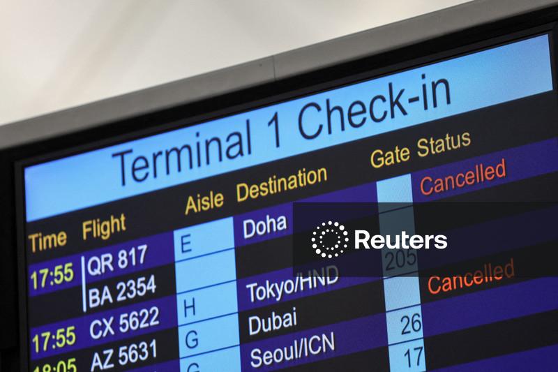 Ações do setor de viagens despencam após conflito entre EUA e Irã interromper voos