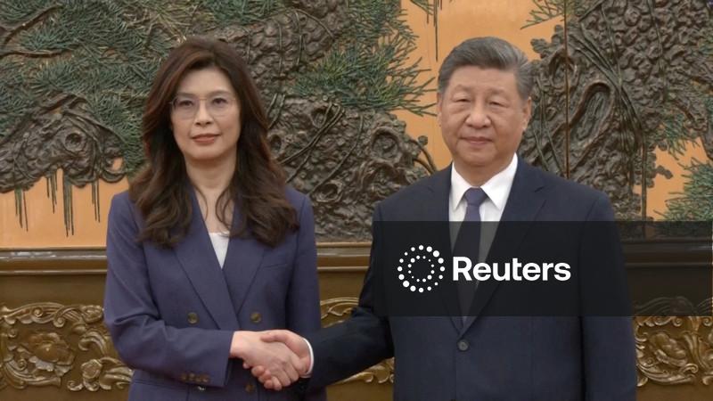 China oferece incentivos a Taiwan após visita de líder da oposição