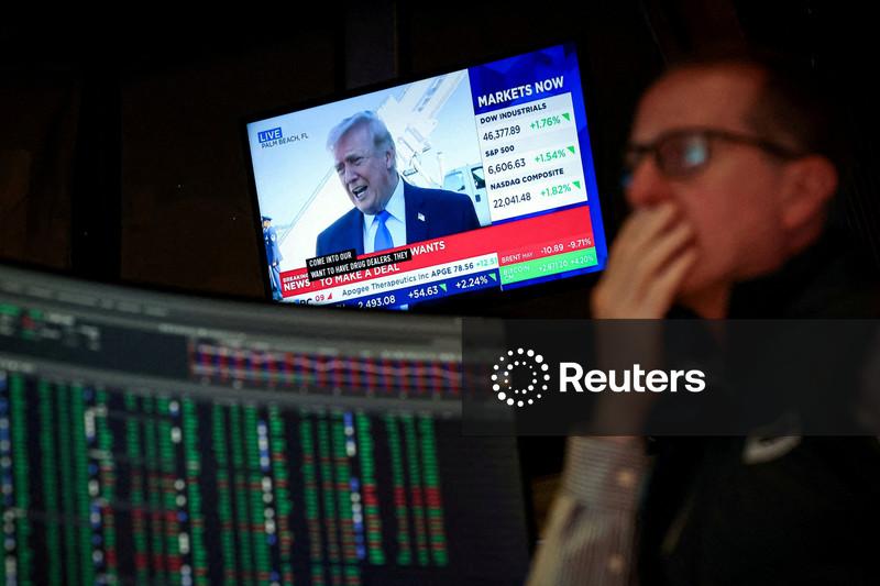 Wall St abre em alta com expectativa de resolução da guerra contra o Irã