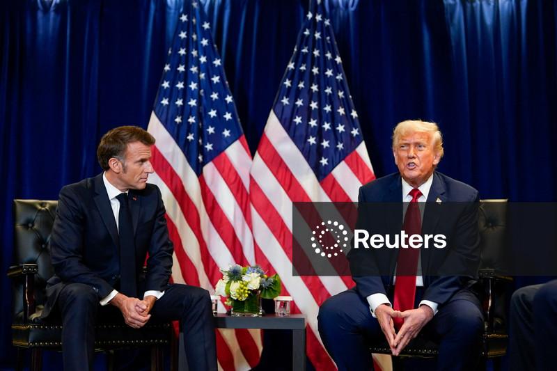 EXCLUSIVO-Macron tenta atrair Trump para G7 com convite pós-cúpula para Versalhes
