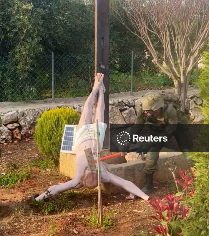 Israel pune soldados que profanaram imagem de Cristo no Líbano