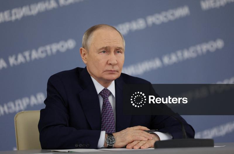 Putin diz que Ucrânia intensificou ataques a alvos civis na Rússia