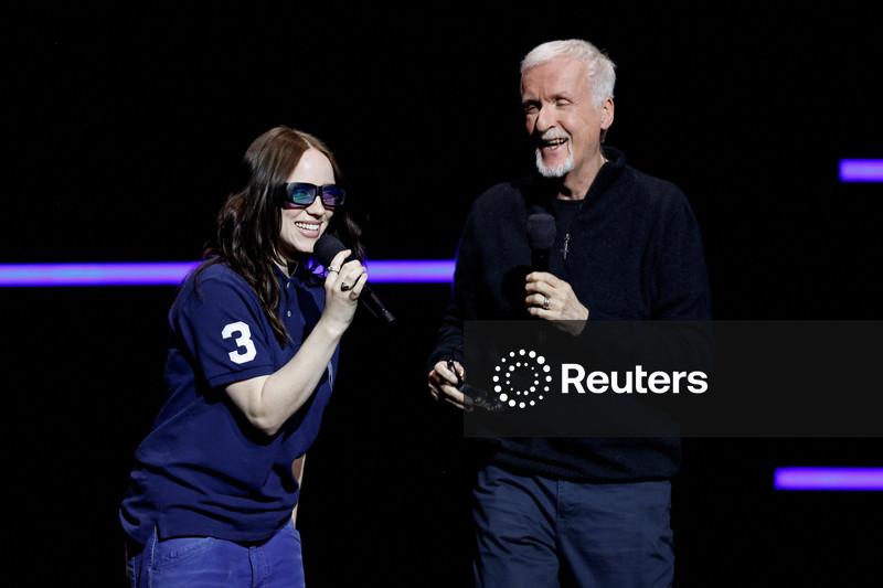 Billie Eilish e James Cameron se unem para filme imersivo e intimista