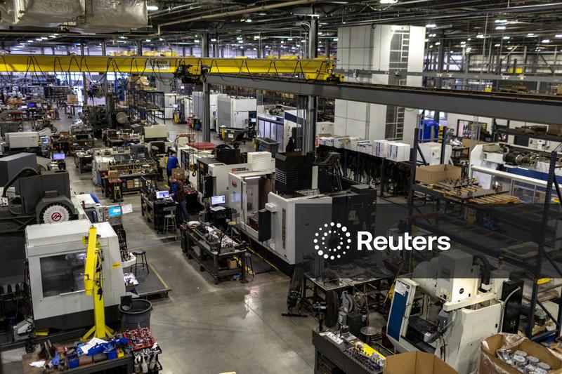 Produção manufatureira dos EUA tem queda em março