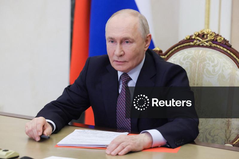Putin diz que acha que conflito na Ucrânia está chegando ao fim