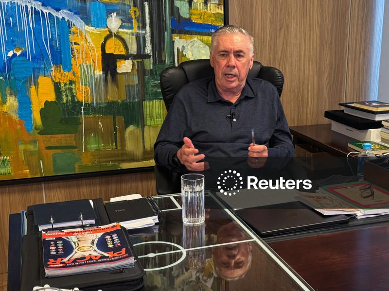 Ancelotti renova contrato com CBF até Copa de 2030