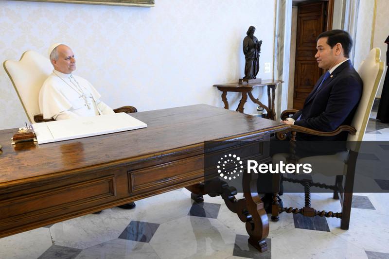 Papa Leão 14 e Rubio se comprometem com laços mais fortes, diz Vaticano, em meio a tensões com Trump