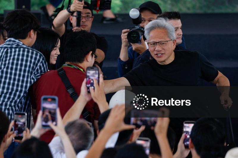 Nvidia gastará US$150 bi por ano em Taiwan, diz CEO