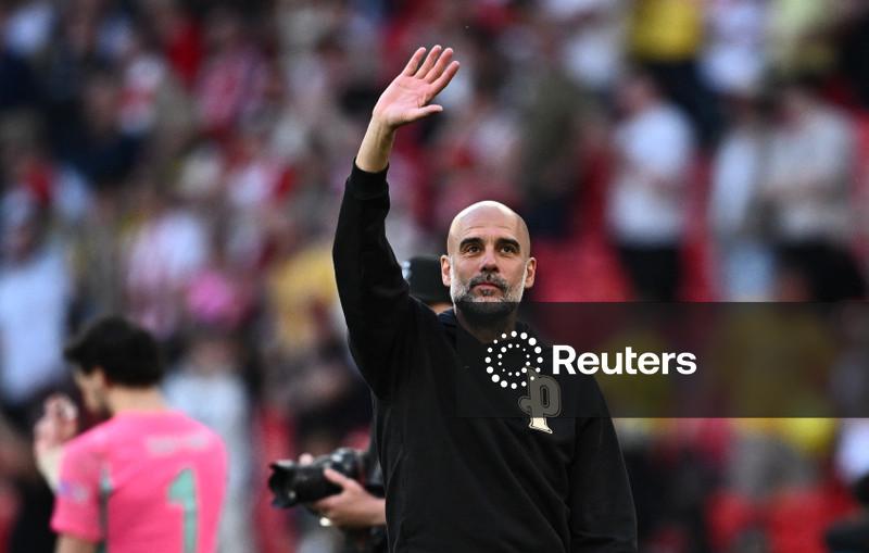 Guardiola encerrará passagem vitoriosa de uma década no Manchester City ao final da temporada