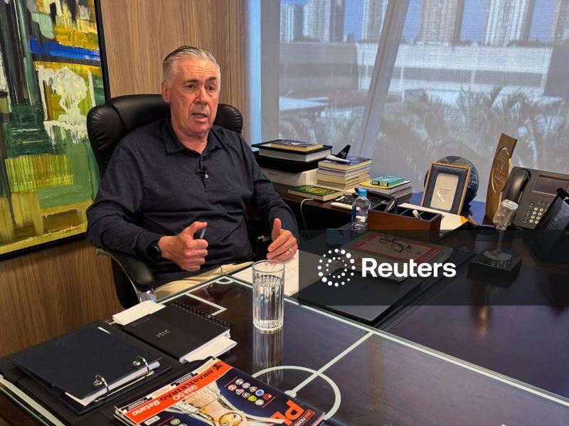 ENTREVISTA-Ancelotti diz que decisão sobre Neymar não será fácil, mas descarta sentir pressão