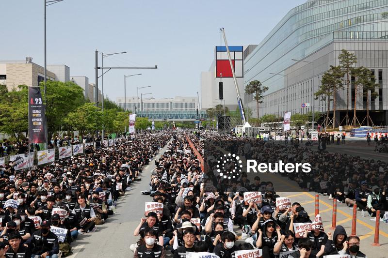Sindicato dos trabalhadores da Samsung pede à Justiça que suspenda votação sobre acordo salarial