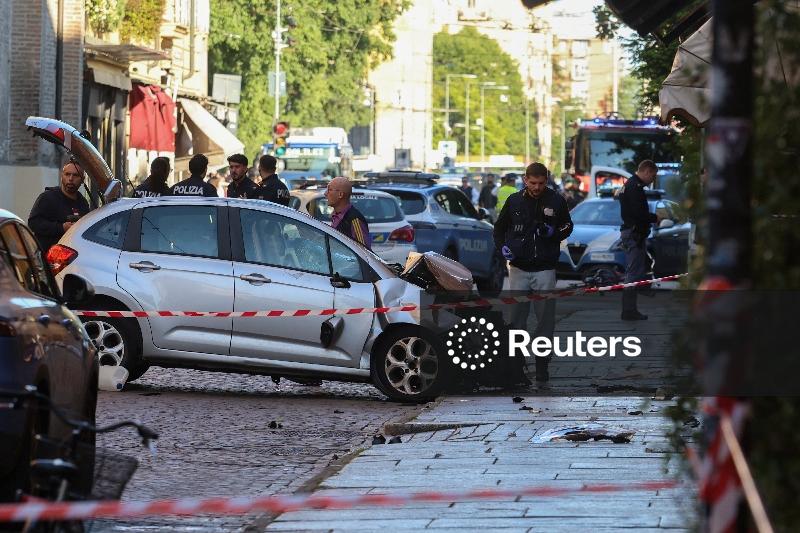 Oito ficam feridos em atropelamento de pedestres na cidade italiana de Modena