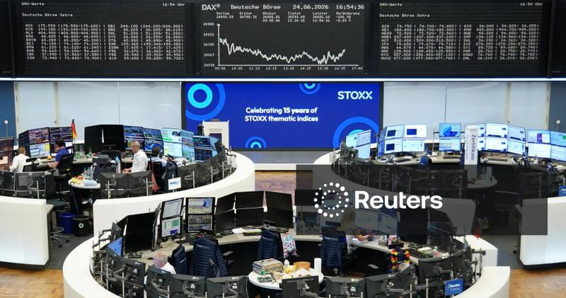 Índice europeu STOXX 600 registra maior ganho trimestral em mais de cinco anos impulsionado por IA