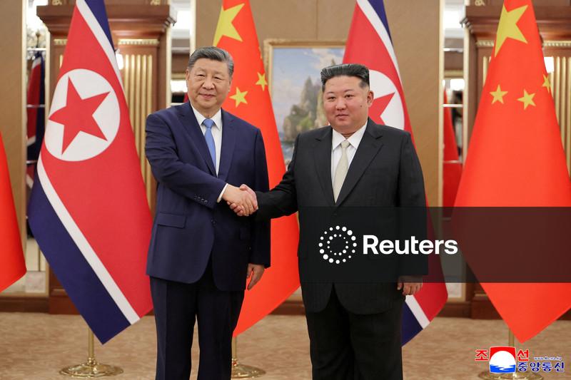 Presidente chinês comemora maior entendimento ao final de cúpula com Coreia do Norte