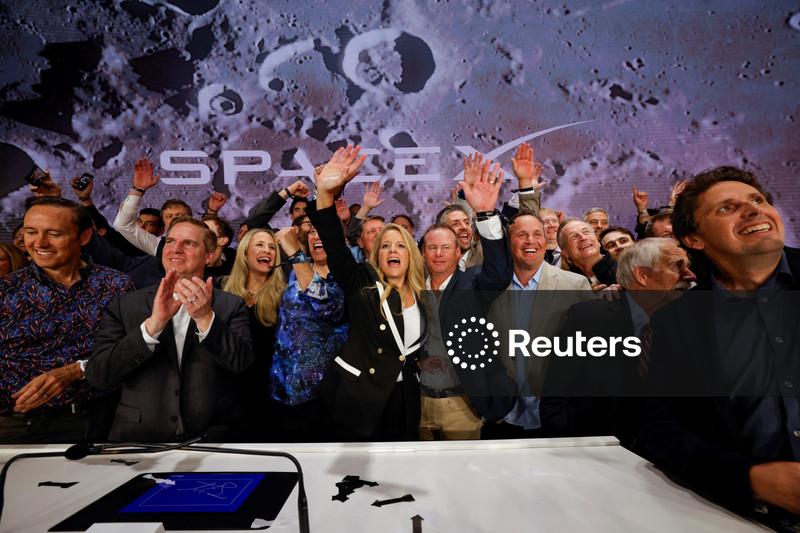 Investidores esperam volume intenso de negócios com opções sobre ações da SpaceX 