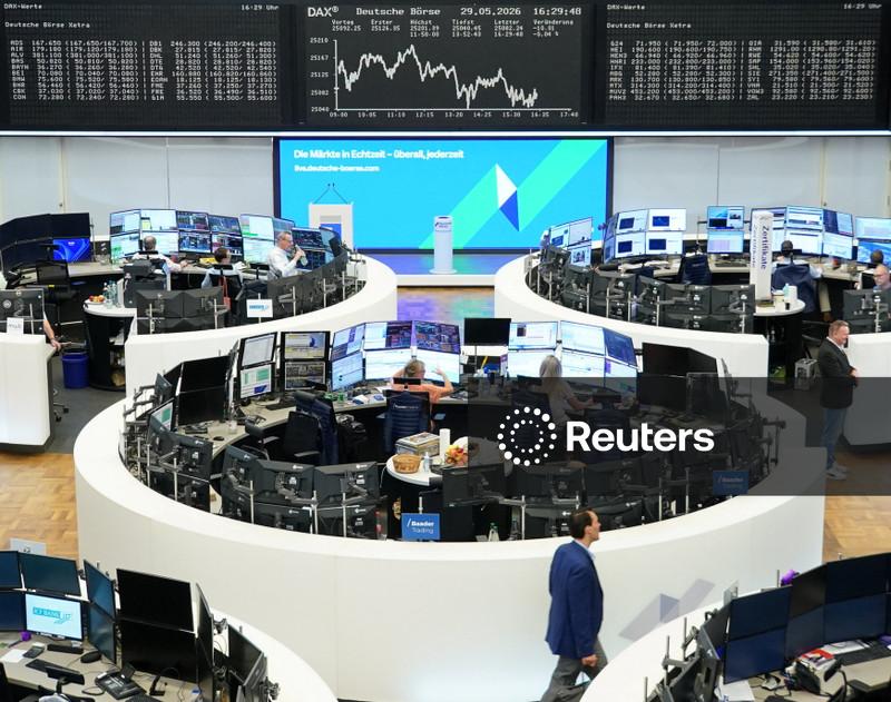 Ações europeias atingem mínima de uma semana com agravamento de riscos no Oriente Médio