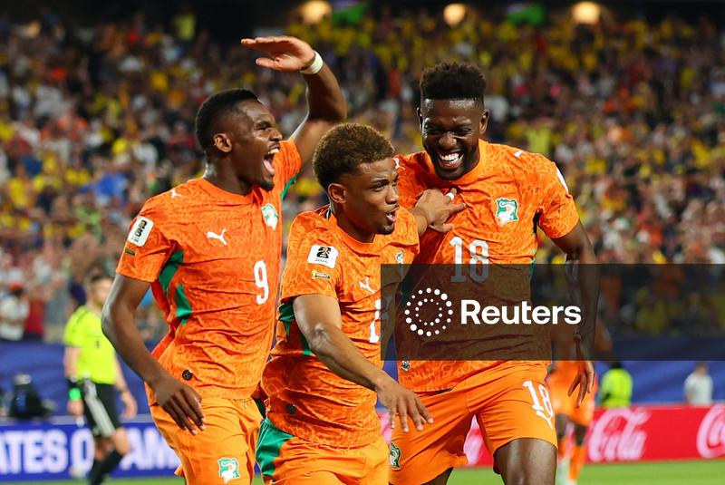 Gol no fim garante vitória da Costa do Marfim sobre o Equador