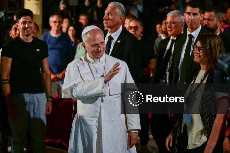 Papa Leão destaca situação dos presos em primeira visita papal a uma prisão espanhola